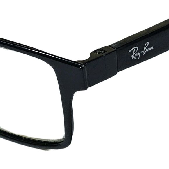 Ray Ban Unisex Eyeglasses RB6238 53-17 145 Bold Black With Case FRAMES ONLY - Picture 16 of 16